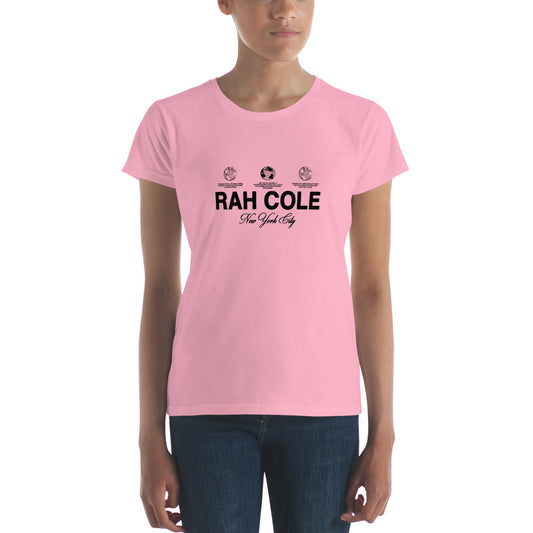 Women's RAH COLE short sleeve t-shirt- Pink