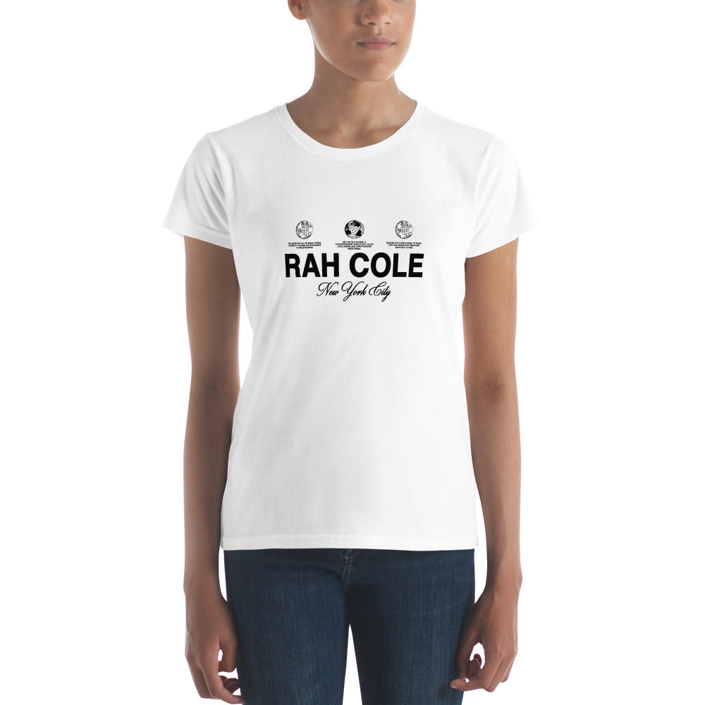 Women's RAH COLE short sleeve t-shirt- White